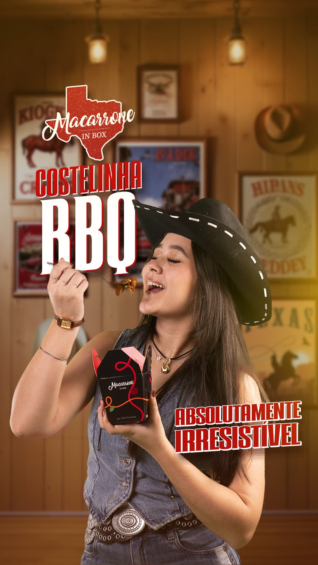 Costelinha BBQ – Macarrone in Box